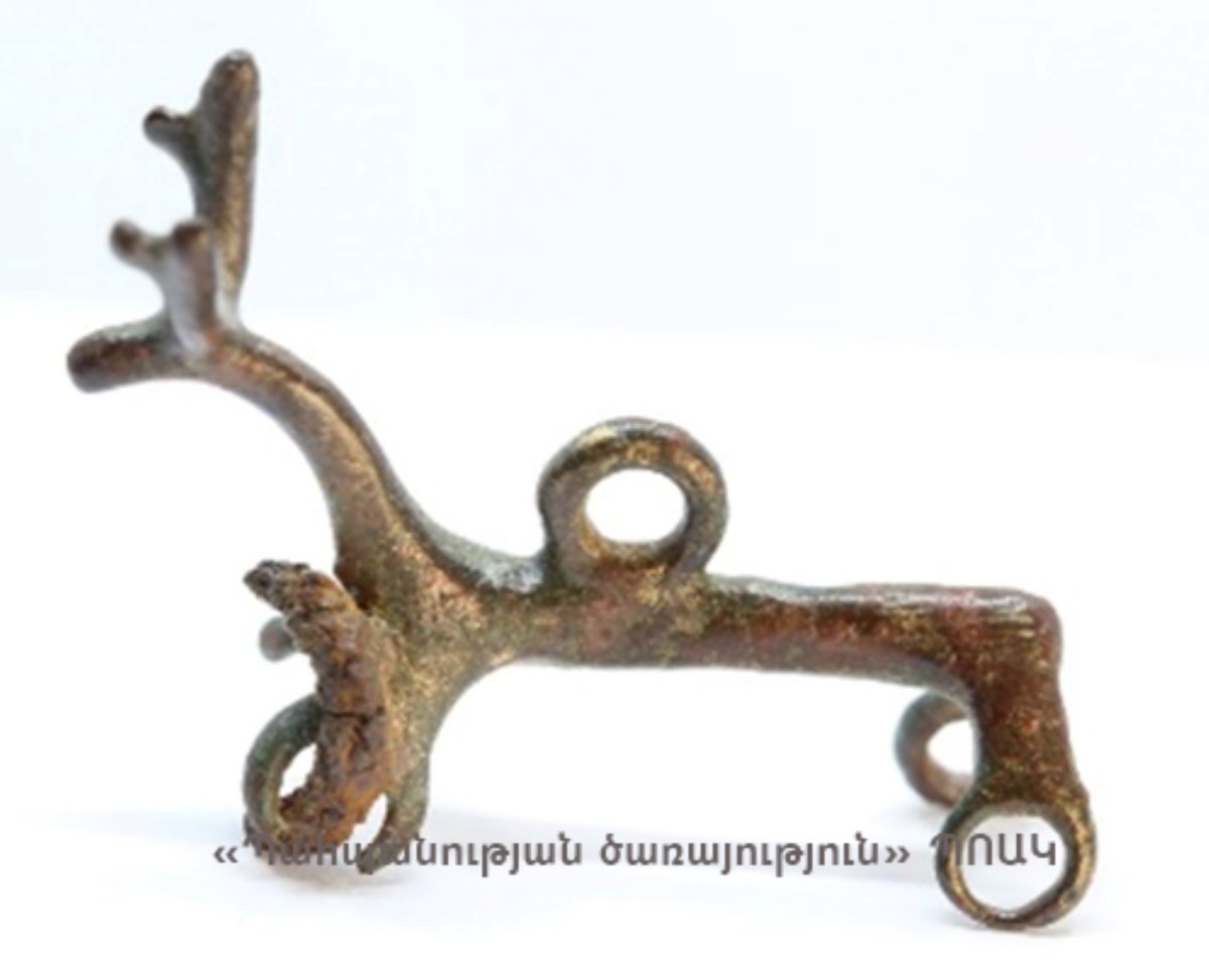 Բրոնզե արձանիկ՝ «Պահպանության ծառայություն» ՊՈԱԿ-ի հնագիտական ֆոնդից