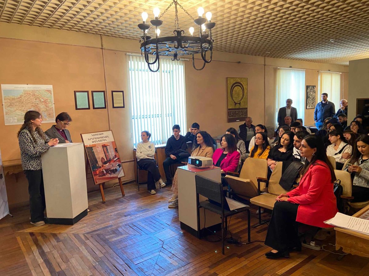 Հուշարձանների պահպանությանը նվիրված միջոցառում Կոտայքի երկրագիտական թանգարանում