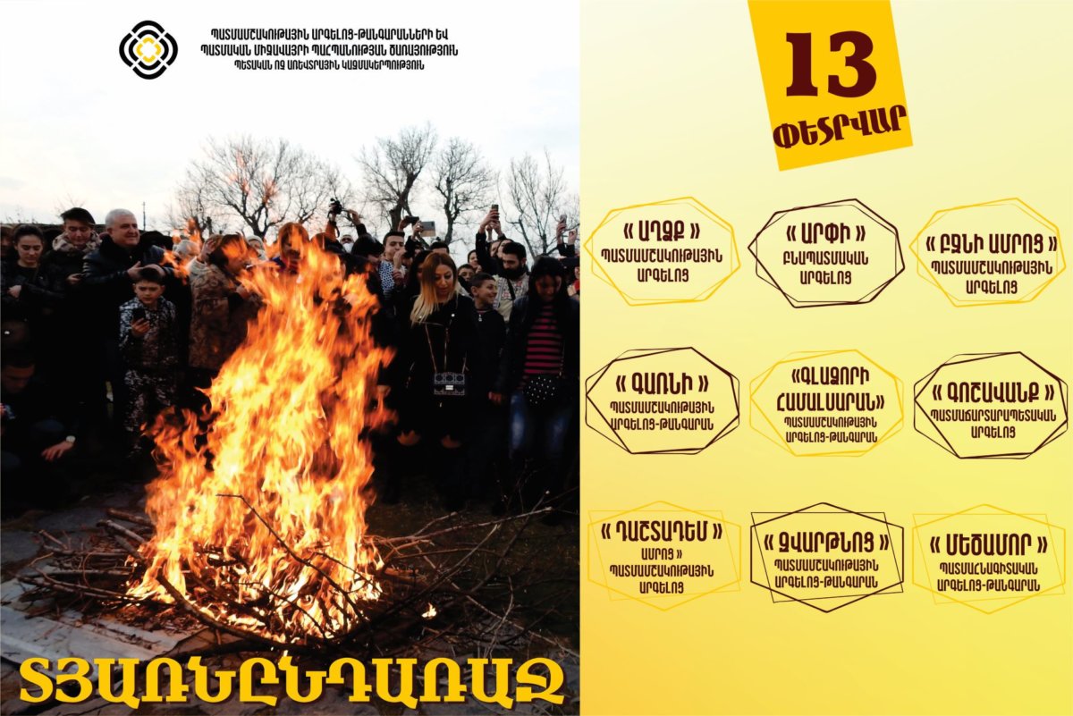 Տյառնընդառաջը արգելոցներում, արգելոց-թանգարաններում