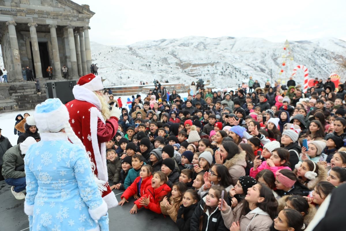Ամանորյա միջոցառում Գառնիում