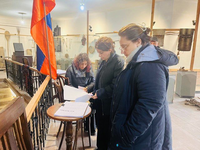 Գույքագրման աշխատանքներ «Բերդ»  պատմամշակութային արգելոցում