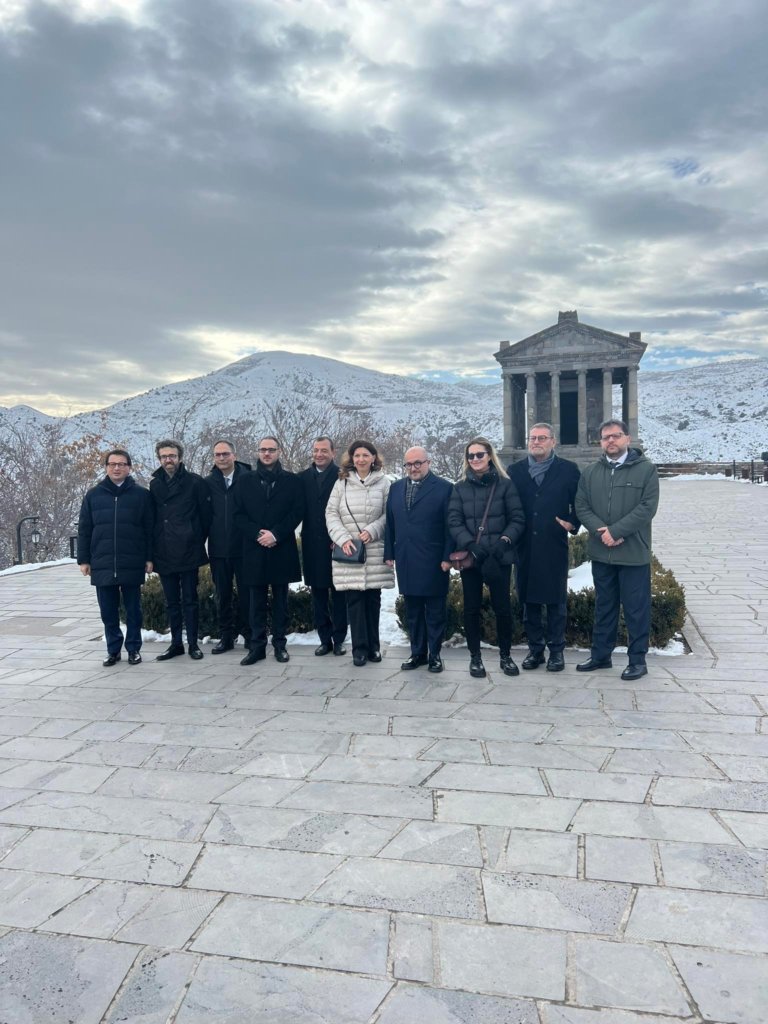 Իտալիայի մշակույթի նախարարի գլխավորած պատվիրակությունը՝ Գառնիում