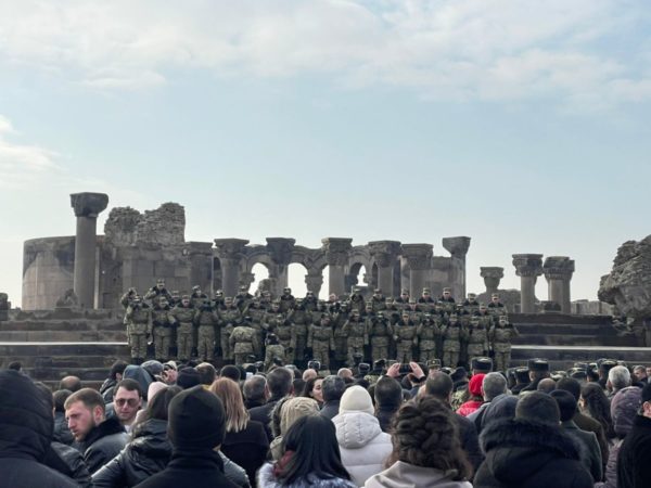 Երդման արարողություն «Զվարթնոց» պատմամշակութային արգելոցում