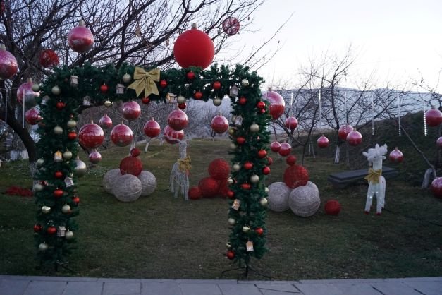 «Գառնի» պատմամշակութային արգելոց-թանգարանում վառվեցին ամանորյա լույսերը