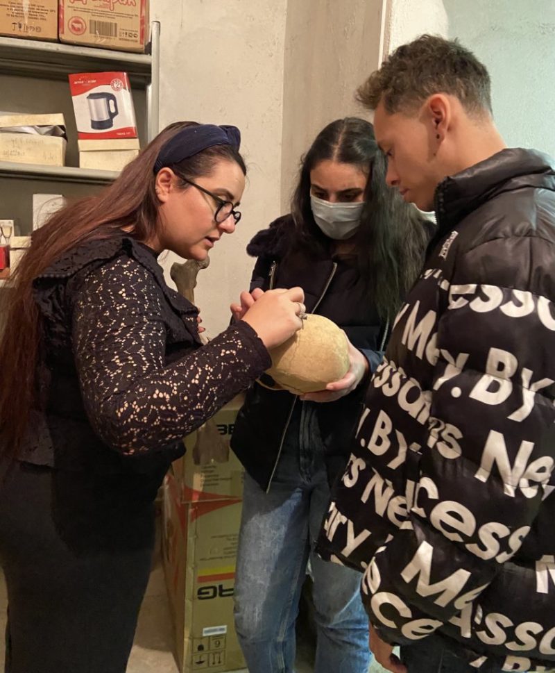 Prospective archeologists visited SNCO