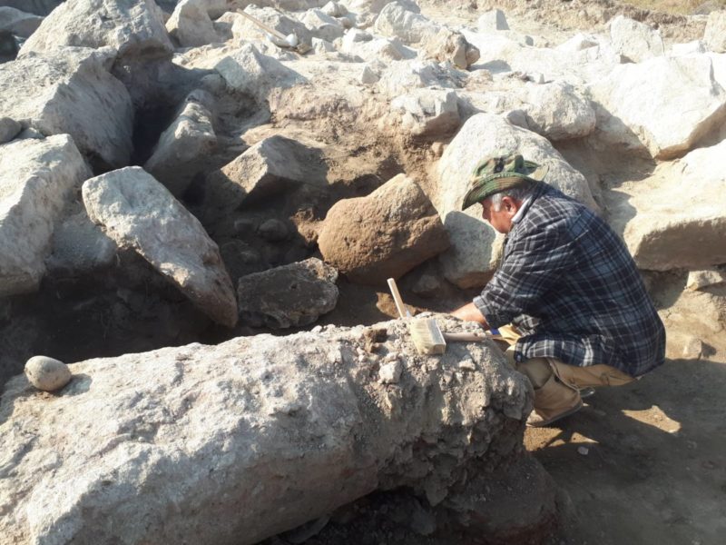 SCIENTISTS DISCOVERED FRAGMENTS OF PHALLUS AND FEMALE STATUE IN METSAMOR