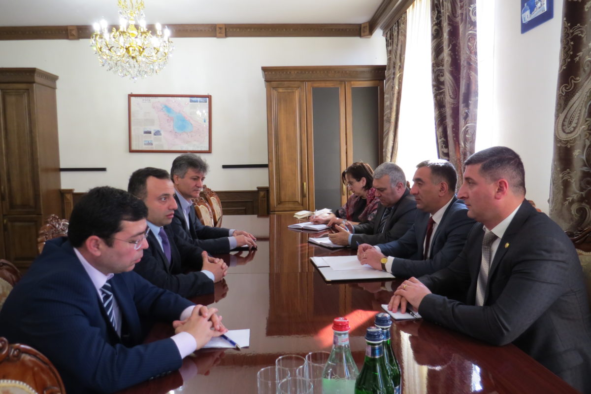 NCSO’S DIRECTORATE AND THE GOVERNOR OF GEGHARKUNIK REGION DISCUSSED QUESTIONS DIRECTED TO THE COOPERATION